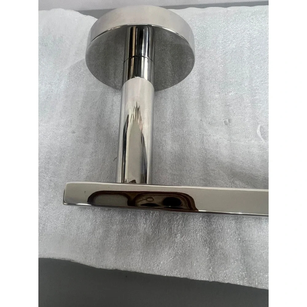 Aoneon 24 Inch Bathroom Towel Bar Polished Chrome Square Wall Mount AN4001CH-L24